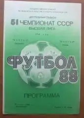 Кайрат Алма-Ата - Шахтер Донецк 1988