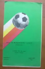 Кайрат Алма-Ата - Динамо Киев 1986