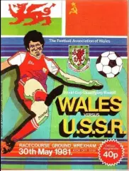 Уэльс - СССР 1981