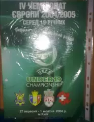 Турнир в Киеве 2004 (Украина U-19)