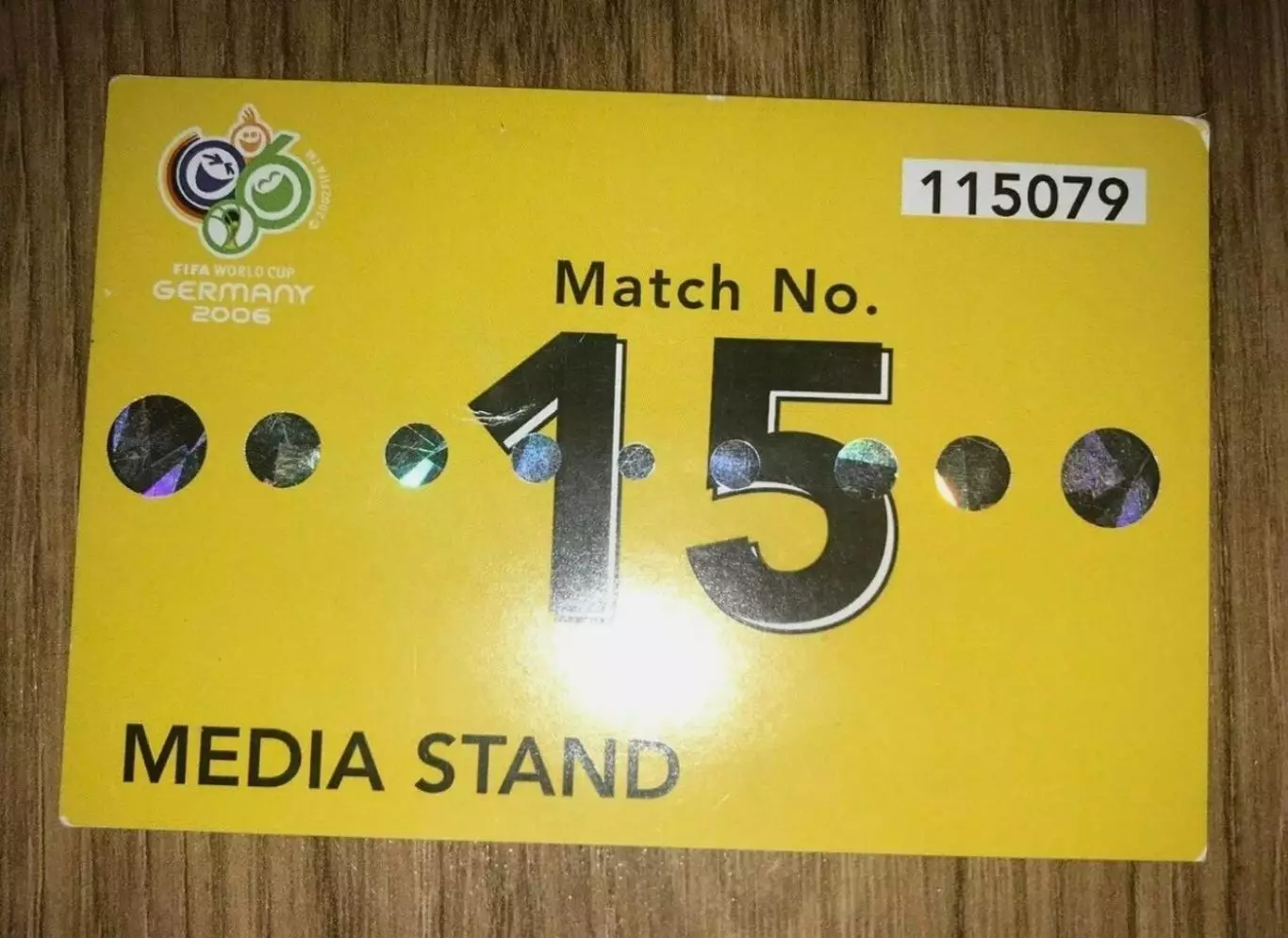 Футбол. пропуск Испания - Украина 2006 Чемпионат Мира в Германии №4