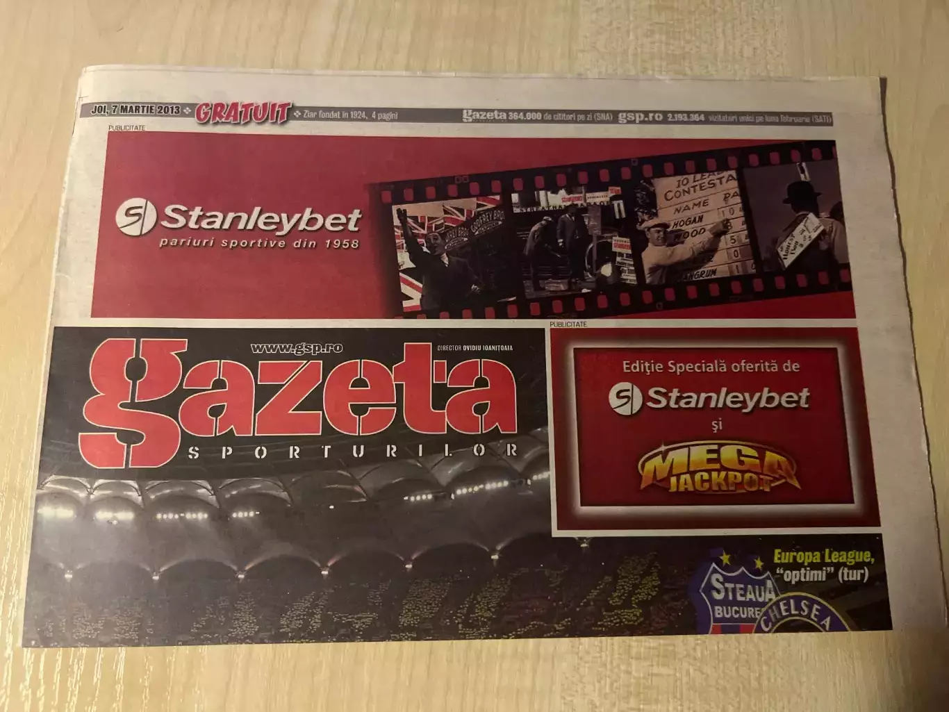 Стяуа Румыния - Челси Англия 2013-2014 #2