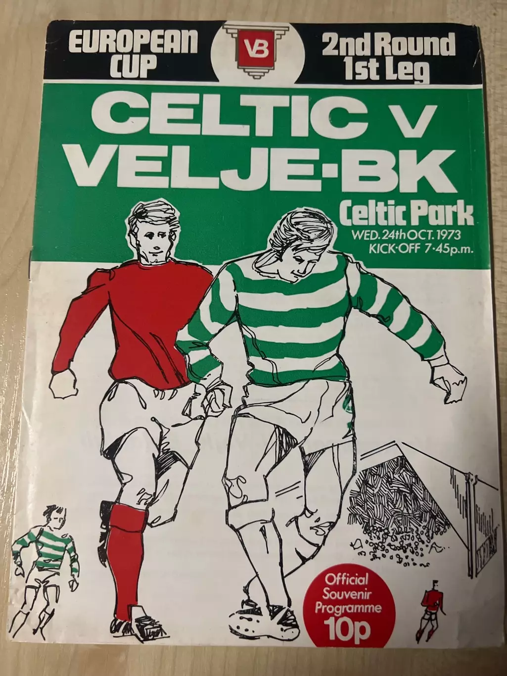 Селтик Шотландия - Вайле Дания 1973–1974