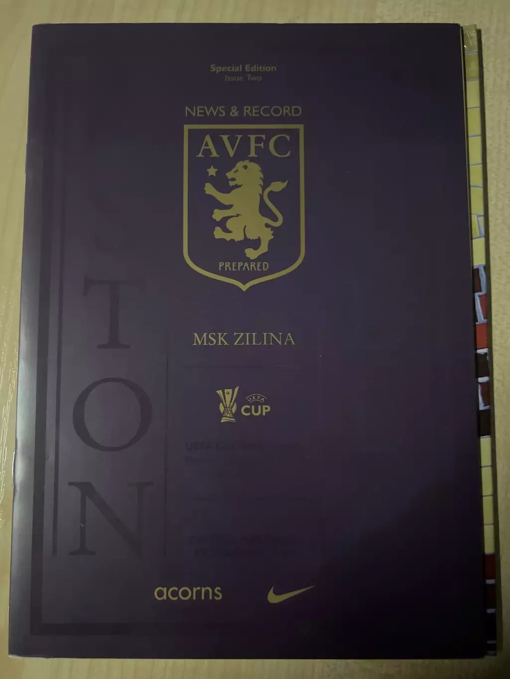 Астон Вилла Англия - Жилина Словакия 2008-2009