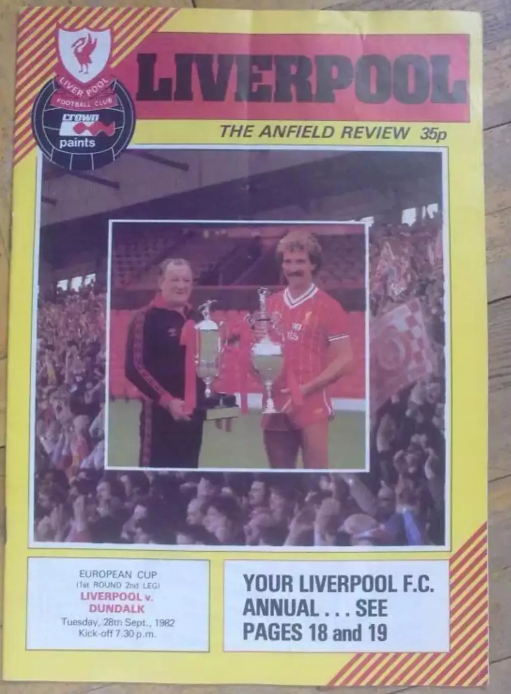 Ливерпуль Англия - Дандолк Ирландия 1982-1983