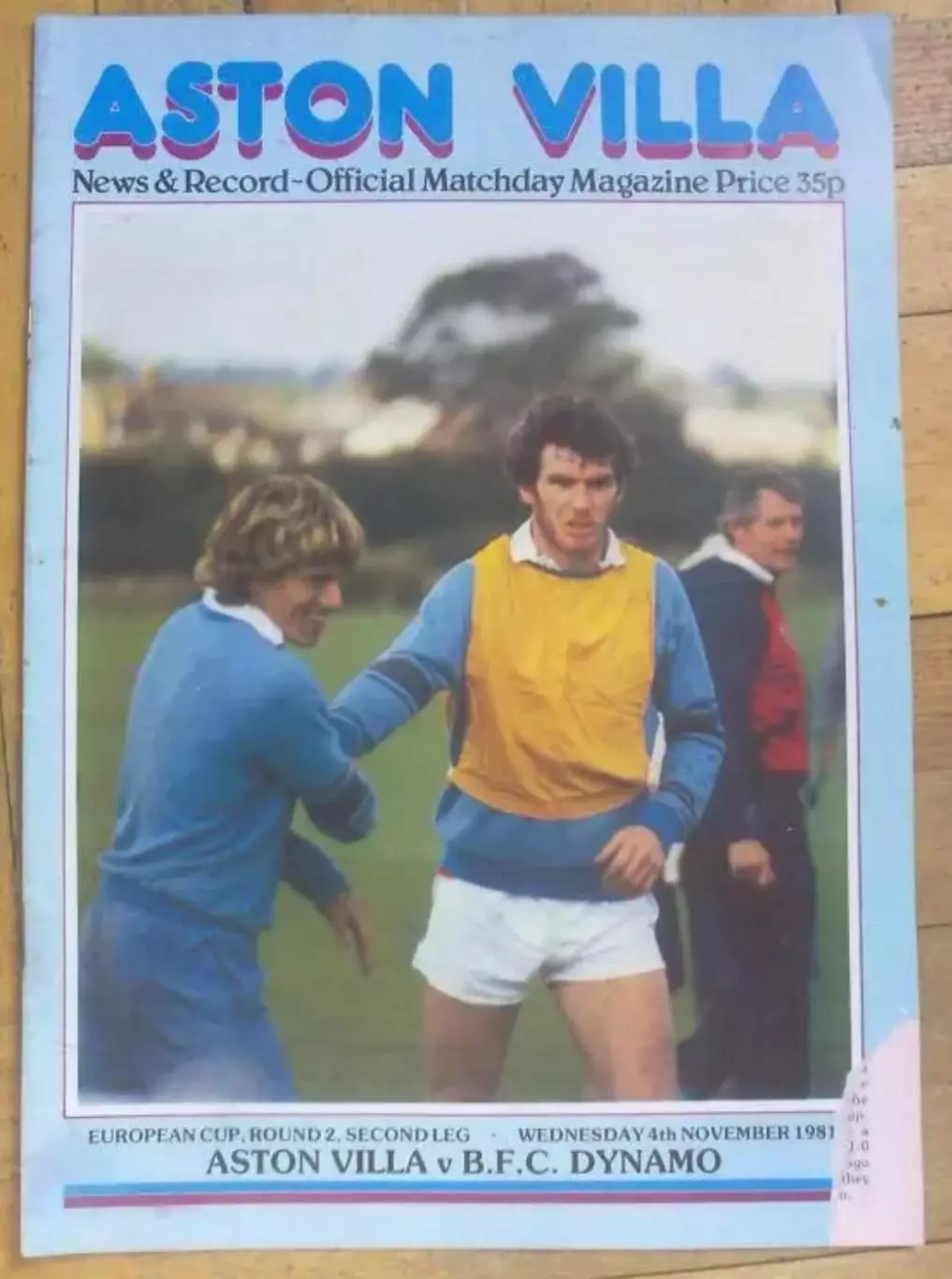 Астон Вилла Англия - Динамо Берлин Германия 1981-1982