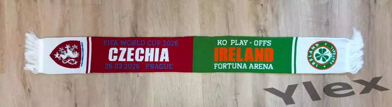 шарф Чехия - Ирландия 2026 03 26