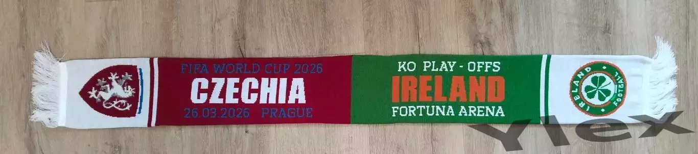 шарф Чехия - Ирландия 2026 03 26 1