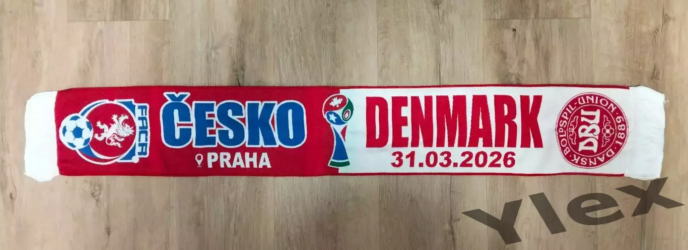 шарф Украина - Чехия 2024 10 14