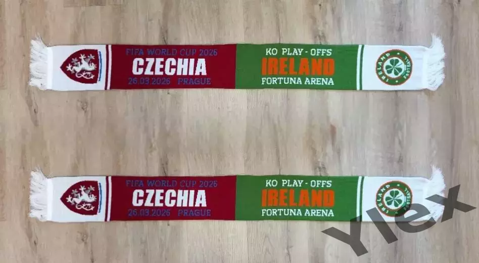 шарф Чехия - Ирландия 2026 03 26