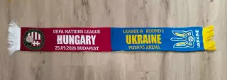 шарф Венгрия — Украина 2026 09 25