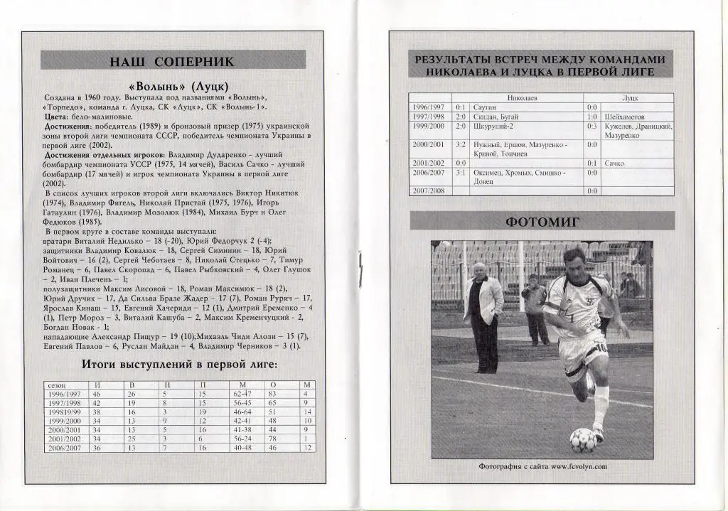 МФК Николаев - Волынь 2008 03 28 3