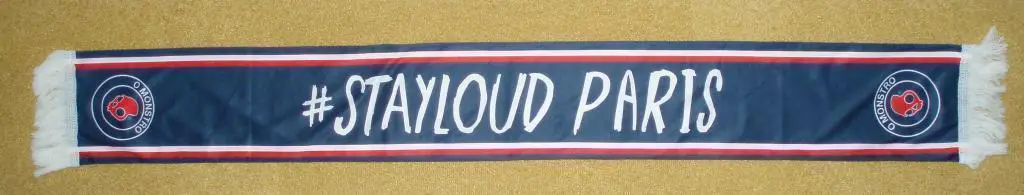 шарф спонсора ПСЖ