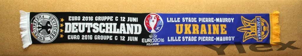 шарф Украина-Германия Евро 2016 1