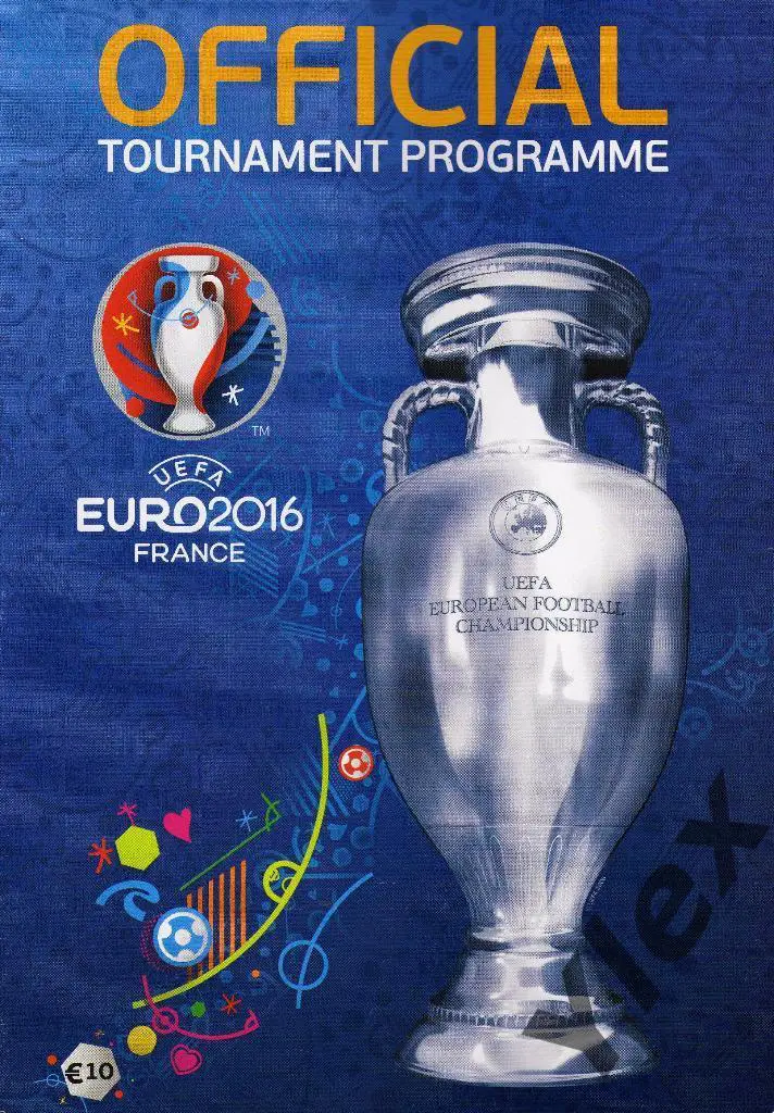 официальная програмка Евро 2016