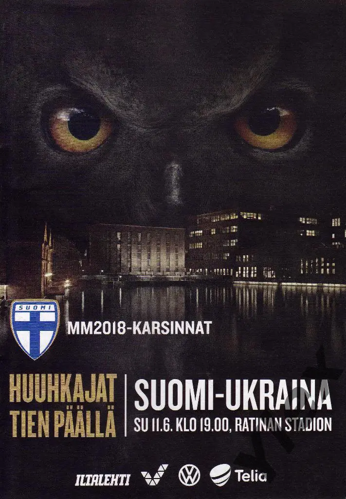 Финляндия - Украина 2017 06 11