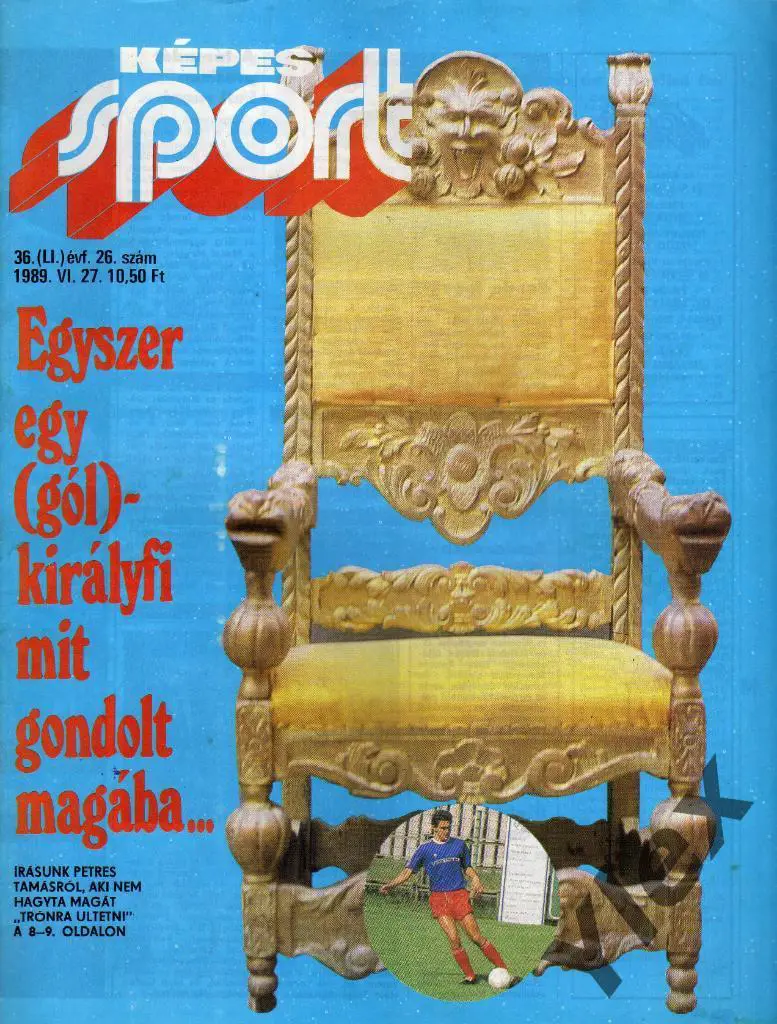журнал Kepes sport 1989 06 27