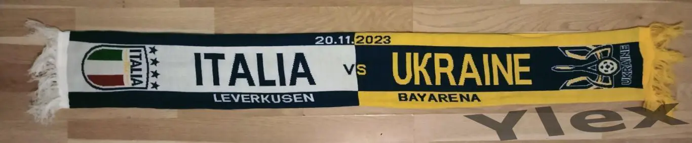 шарф Украина - Италия -2023 11 20 1