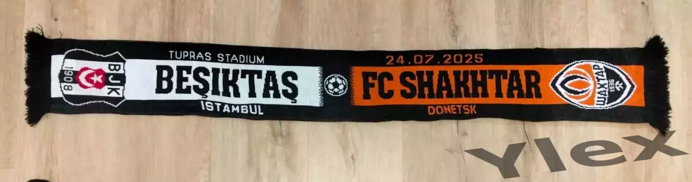 шарф Шахтар Донецк - Бешикташ Стамбул 2025 07 31 1