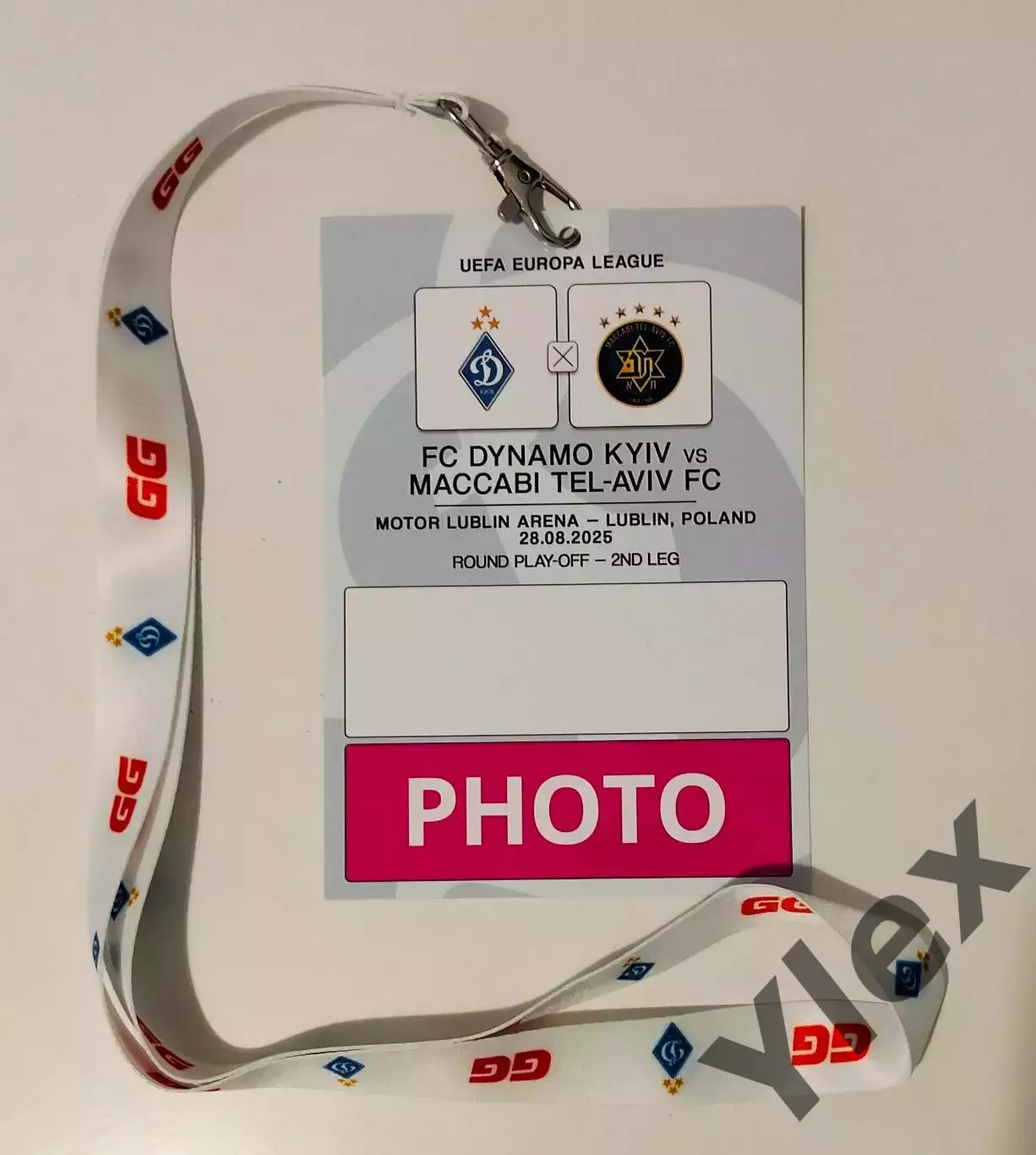 Акредитация Динамо Киев - Маккаби Тель-Авив 2025 08 28