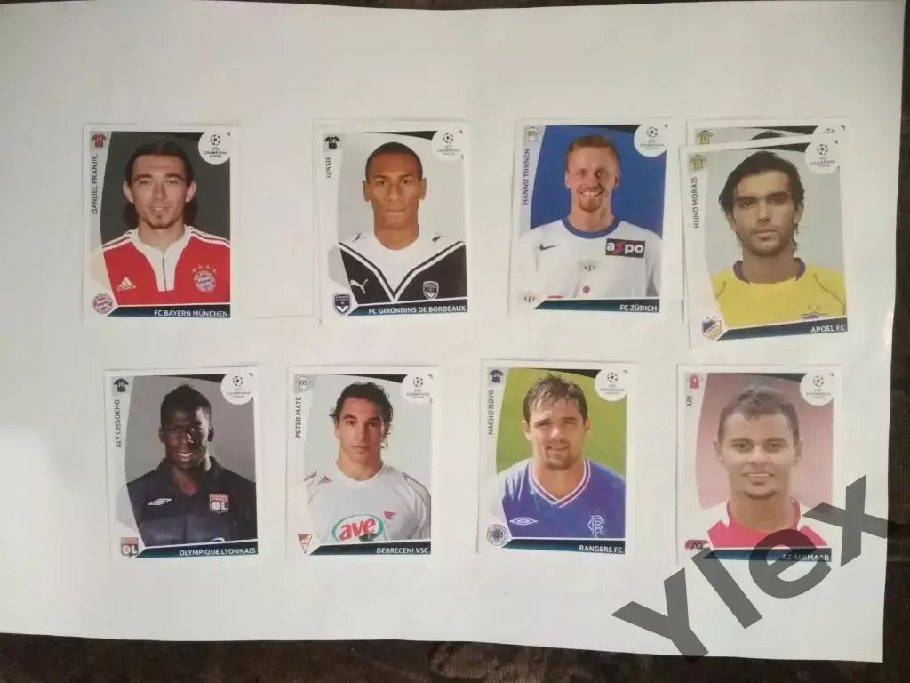 наклейки Panini/Панини Лига чемпионов 2009/2010