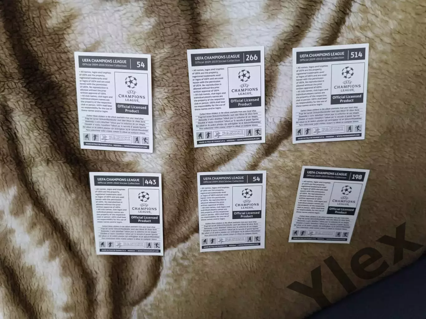 наклейки Panini/Панини Лига чемпионов 2009/2010 1