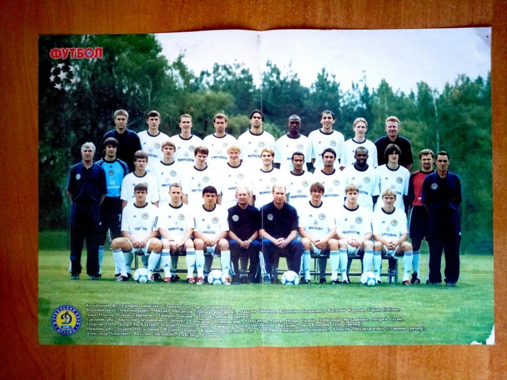 Динамо Киев Лига Чемпионов 2002/2003 Милан 2002