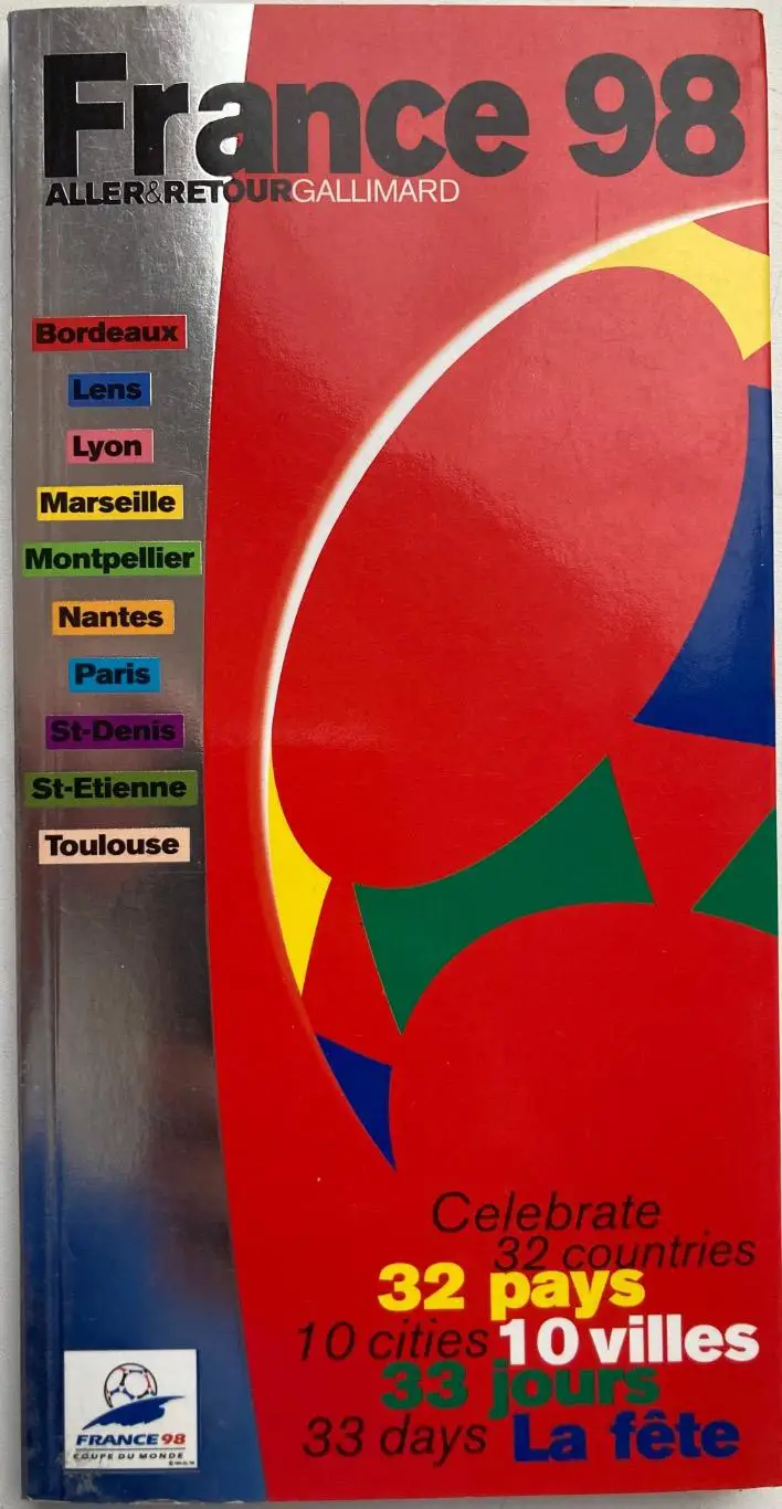 Офіційний гід Чемпіонату світу 1998 Франція, Бразилія та інші