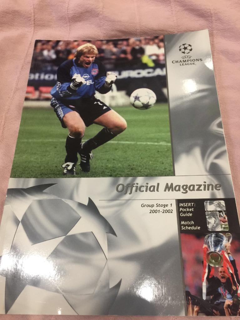 Official magazine of champions league 2001-2201 crop stage 1