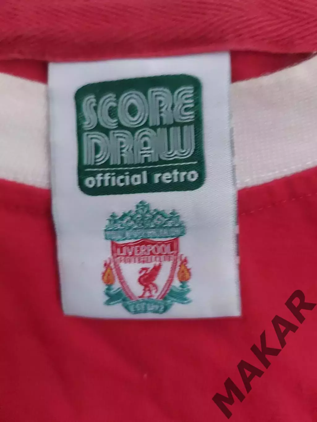 Ретро футболка Ливерпуль 1