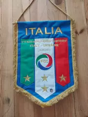 Вымпел матчевый Италия Украина U-19 24.05.2011