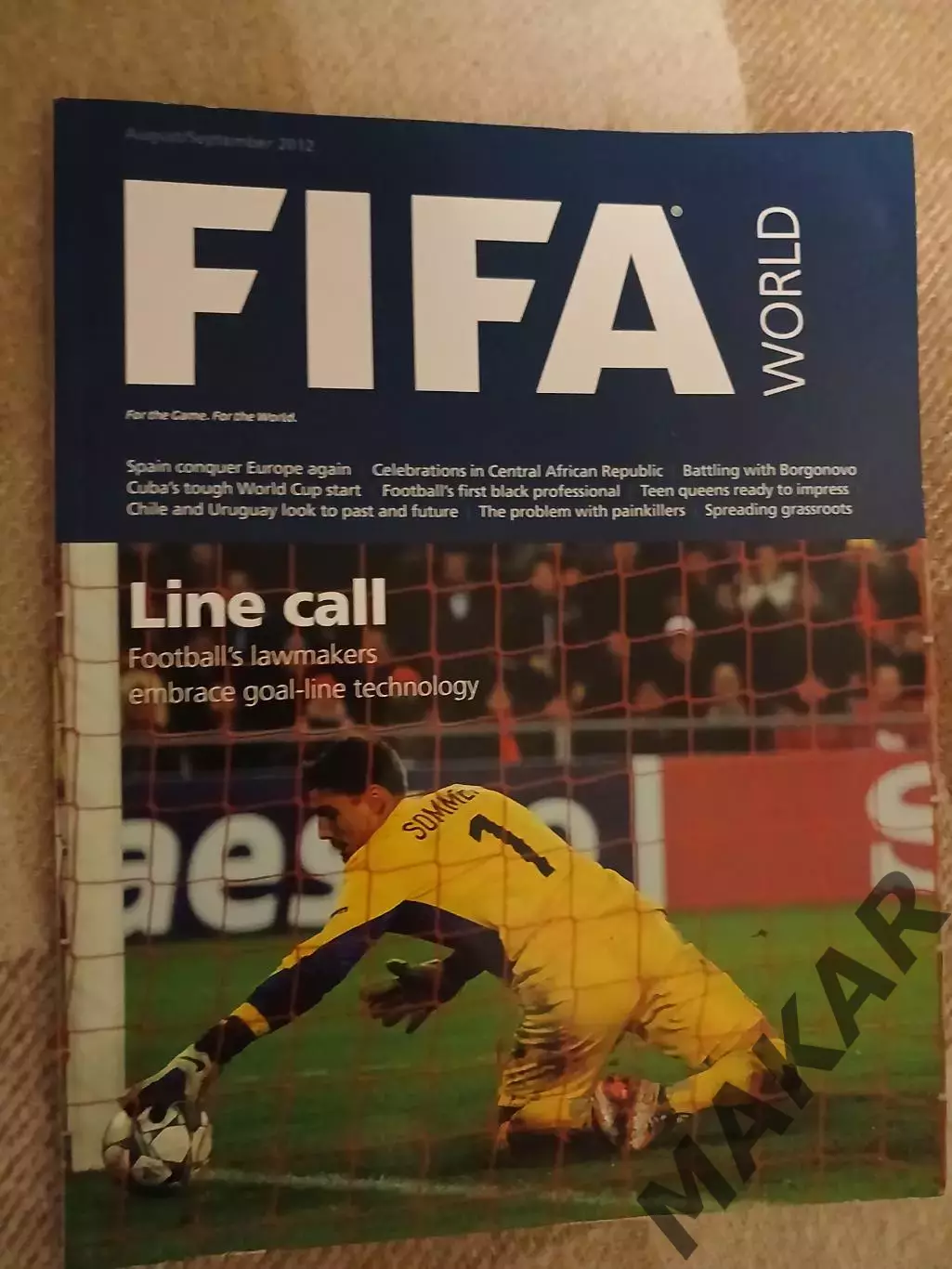 FIFA WORLD август/сентябрь 2012
