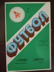 Таврия Симферополь Динамо Киев 28.06.1987 товарищеский матч