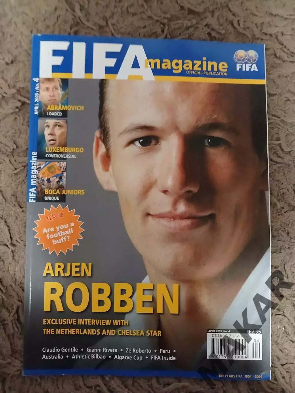 FIFA magazine #4 апрель 2005