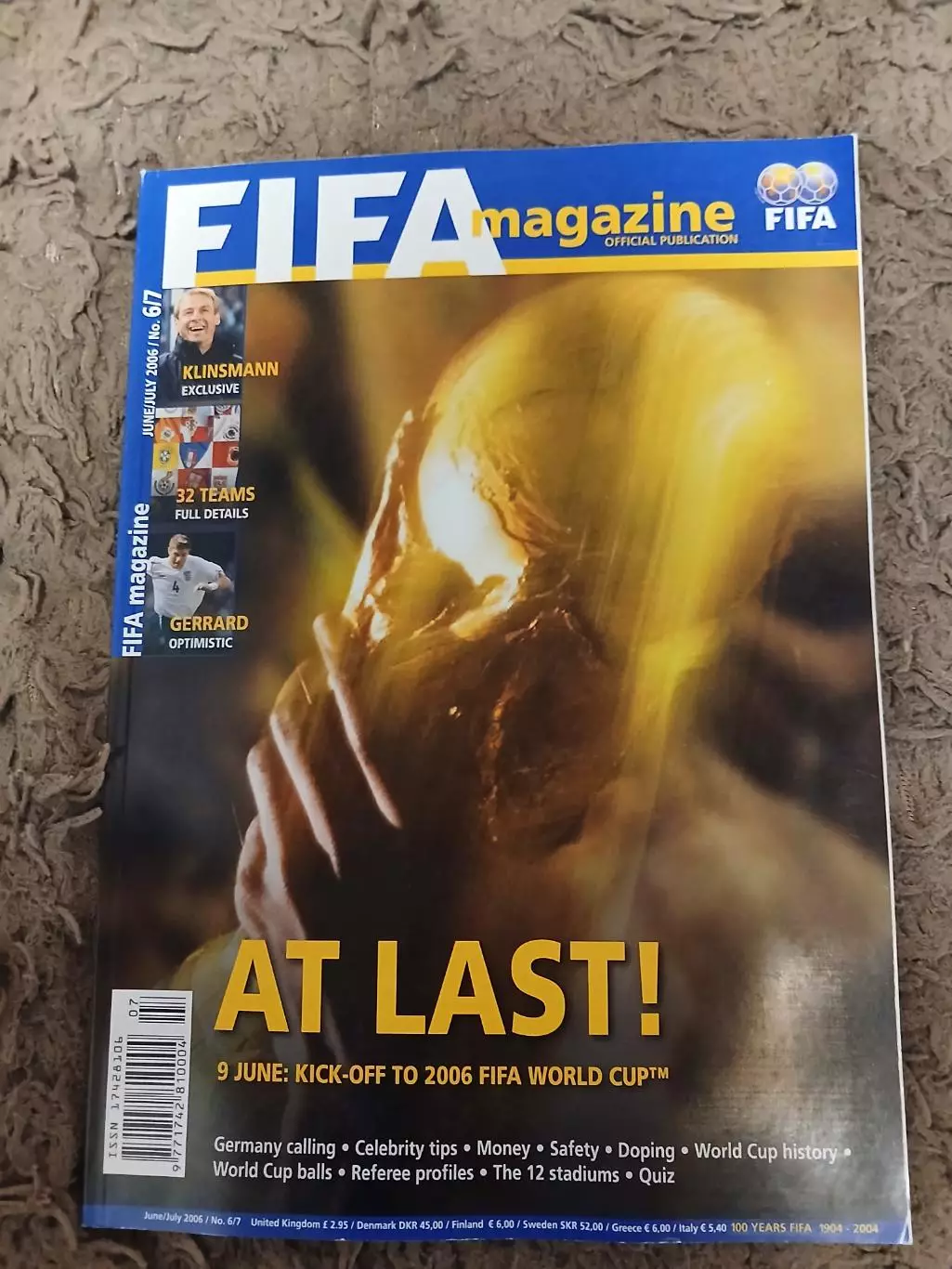 FIFA magazine #6/7 июнь июль 2006