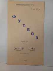 Труд Воронеж Спартак Москва Кубок СССР 10.05.1970