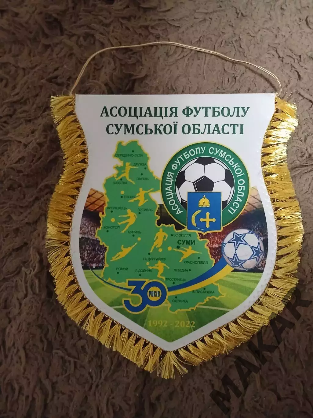 Вымпел Ассоциации футбола Сумской области
