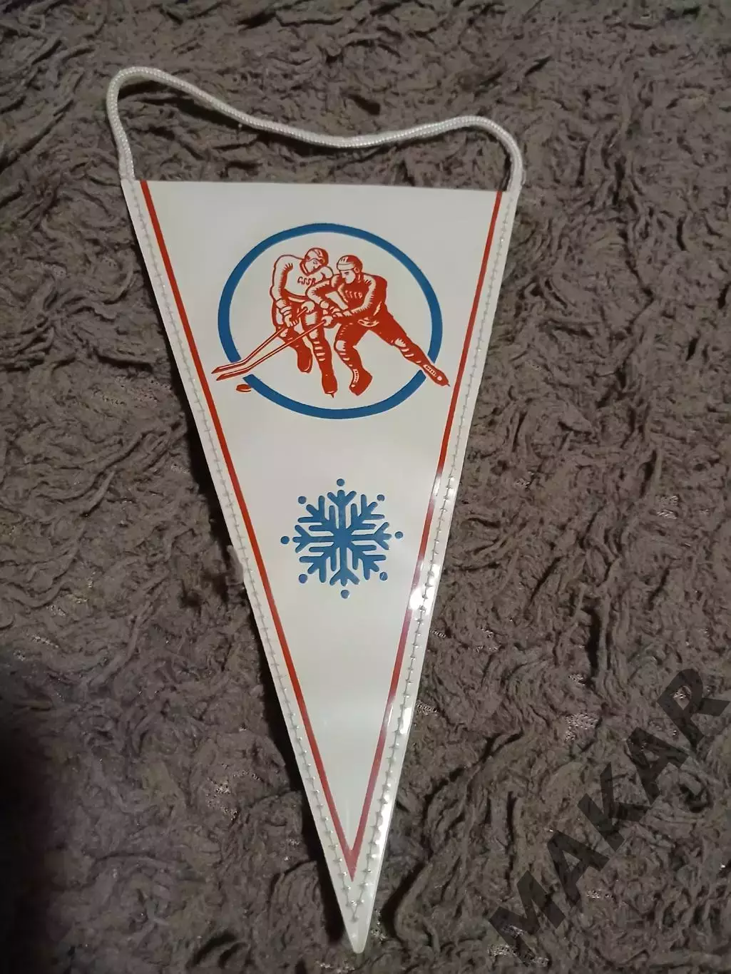 Вымпел Чемпионат мира по хоккею 1986 год 1