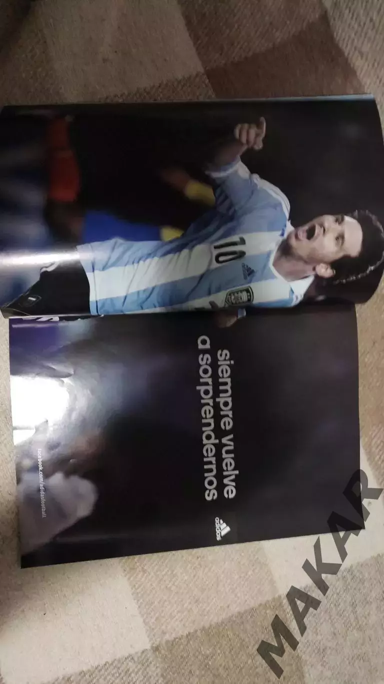 Журнал Федерации футбола Аргентины ноябрь 2012 1