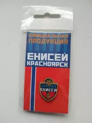 Значок футбол ФК Енисей Красноярск сезон 2025-2026