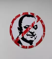 Стикер наклейка хоккей с мячом Скрынник