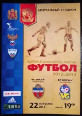 Енисей Красноярск - Волгарь Астрахань 22 августа 2012