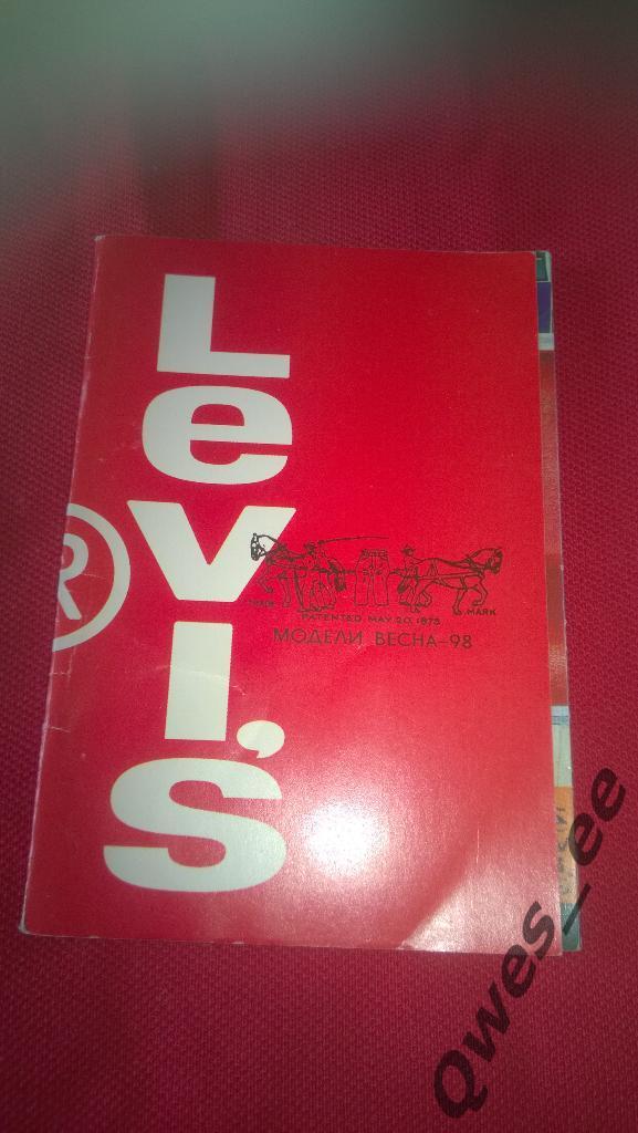 Левис. Levi's коллекция 1998