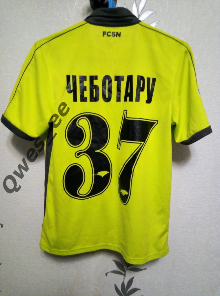 Матчевая (match worn) футболка Сибирь Новосибирск Чеботару сезон 2017-2018 1