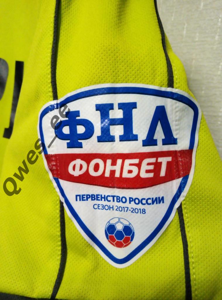 Матчевая (match worn) футболка Сибирь Новосибирск Чеботару сезон 2017-2018 2