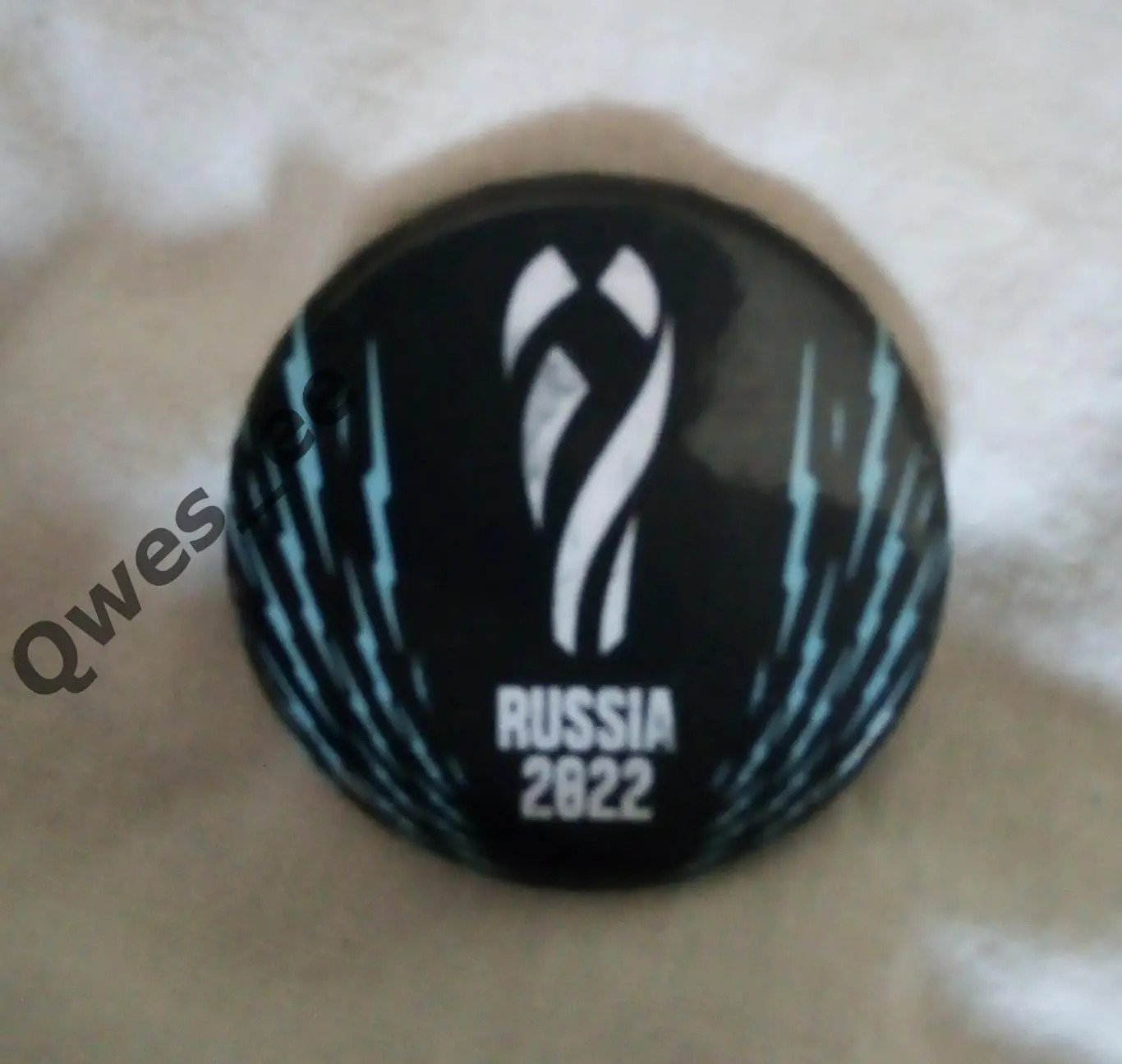 Значок футбол Россия 2022