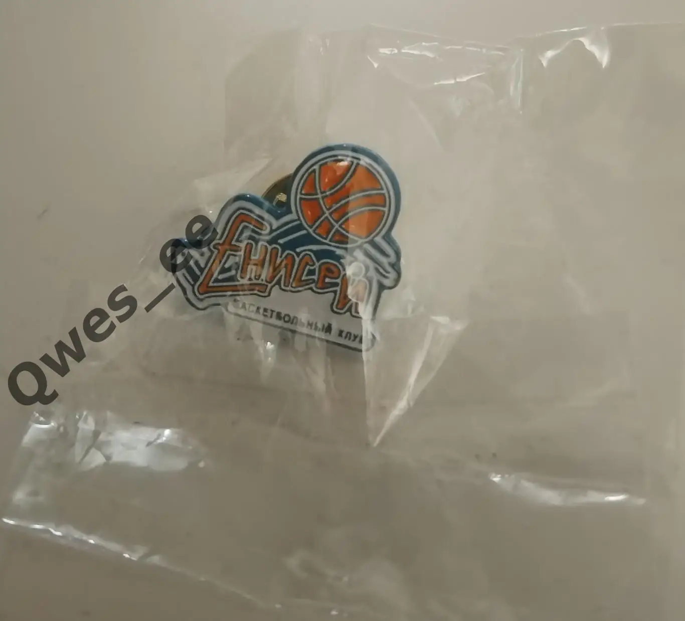 Значок баскетбол БК Енисей Красноярск сезон 2022-2023 вид 1