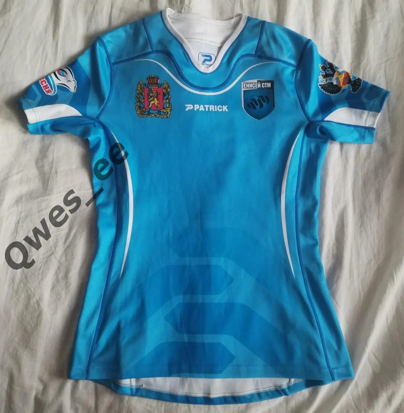 Матчевая match worn регбийка Енисей-СТМ Красноярск женщин турнир Куперман медаль