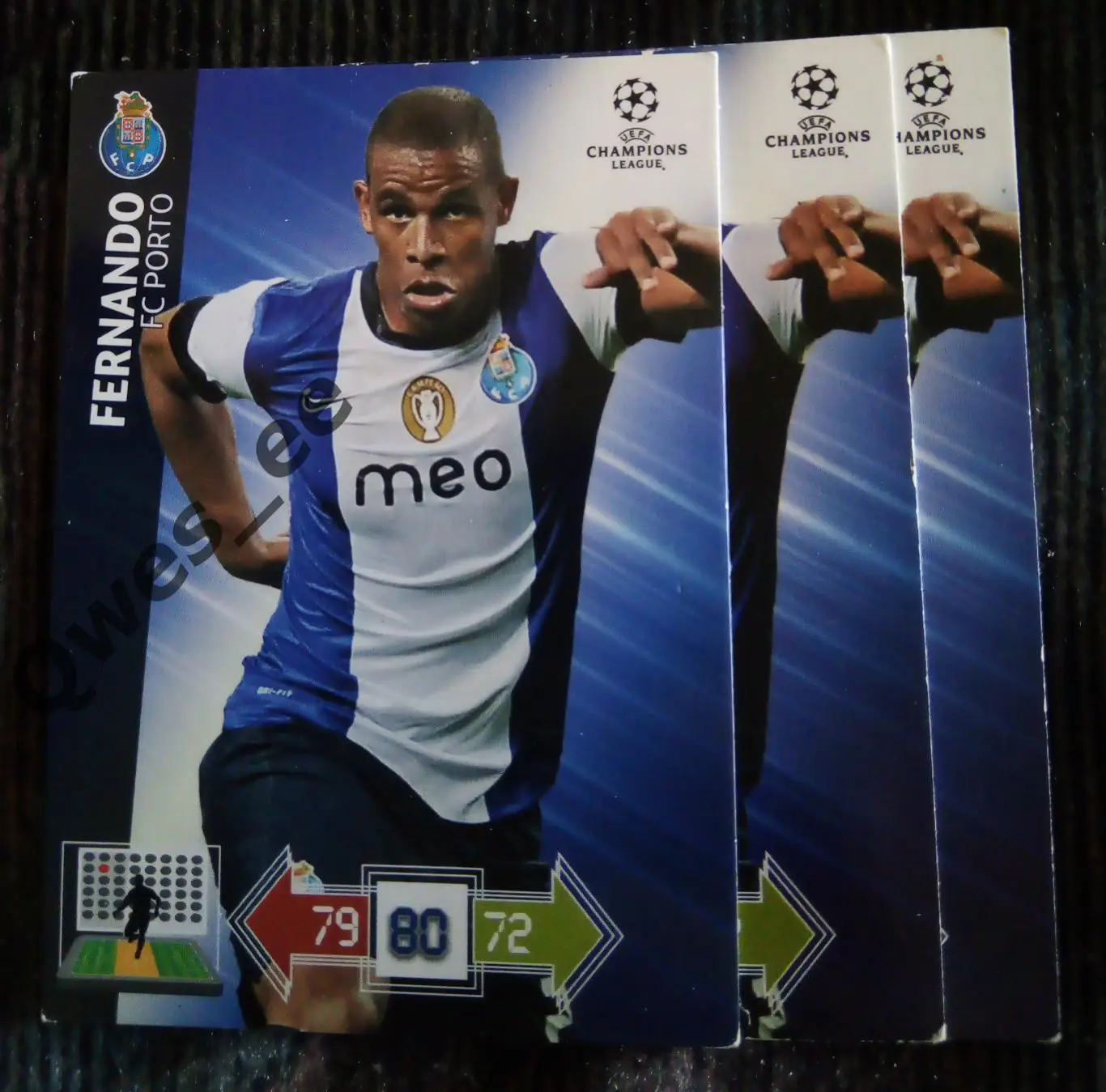 Карточка Panini Fernando Фернандо Порто ЛЧ 2012-2013