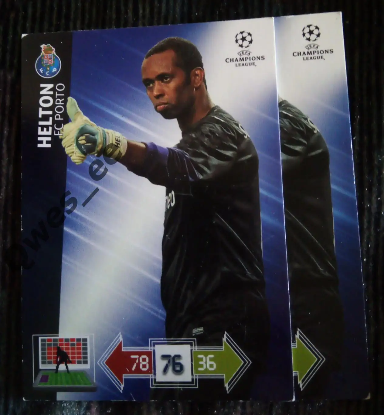 Карточка Panini Helton Arruda Элтон да Силва Арруда Порто ЛЧ 2012-2013